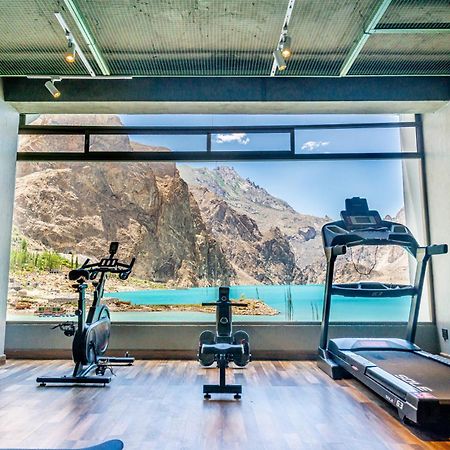 Karimabad  Luxus Hunza Attabad Lake Resort מראה חיצוני תמונה